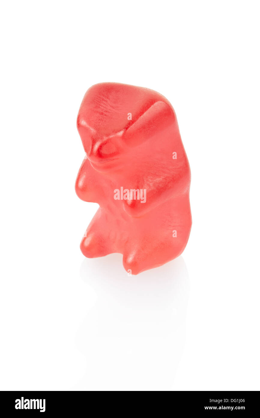 Gummy bear single Stock Photo