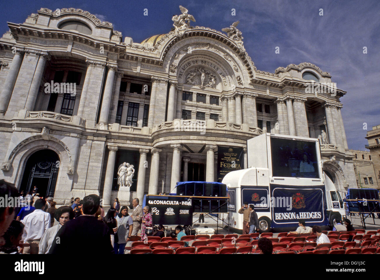 Palacio de Bellas Artes. Historical Centre. Mexico City. Mexico. Stock Photo