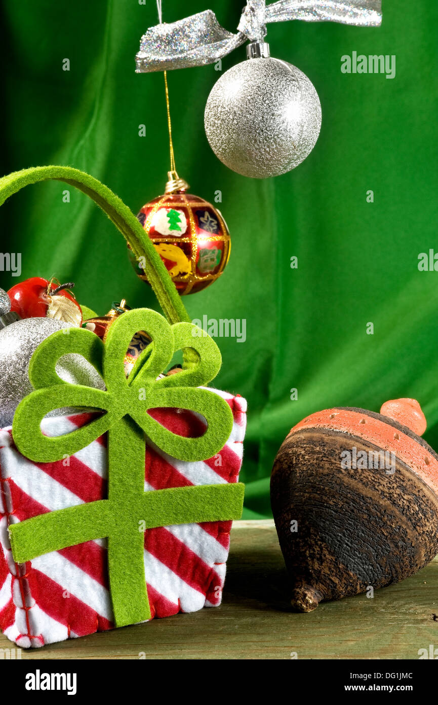 Christmas Decorative Items And Ornaments Stock Photo 61502236 Alamy