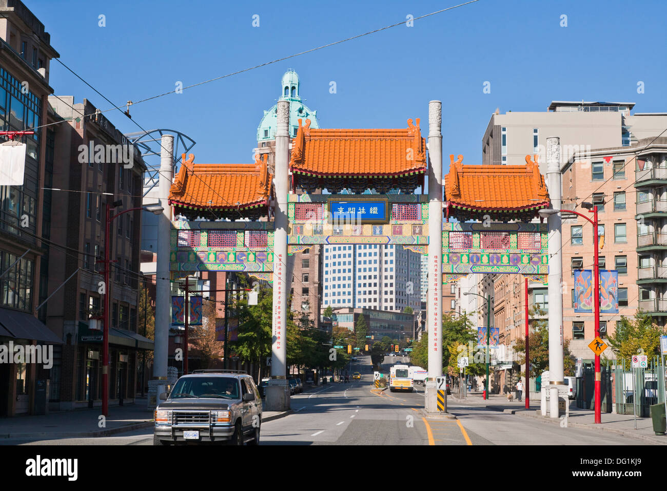 Millennium Gate Vancouver Chinatown Hi res Stock Photography And Images Millennium Gate Vancouver Chinatown Hi res Stock Photography And Images