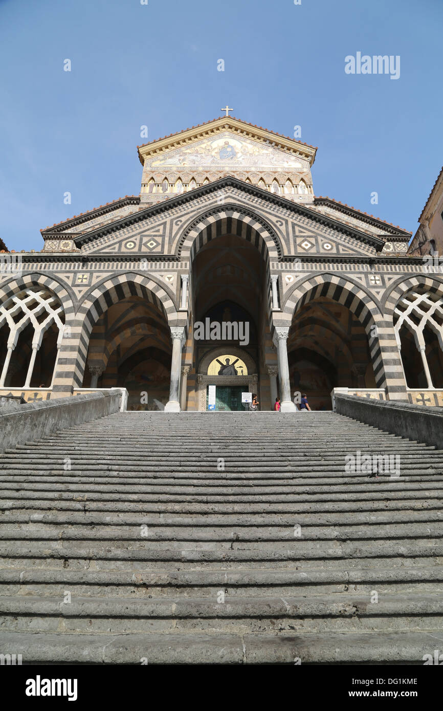 Amalfi Cathedral, Cattedrale di Sant'Andrea/Duomo di Amalfi, Itlay Stock Photo