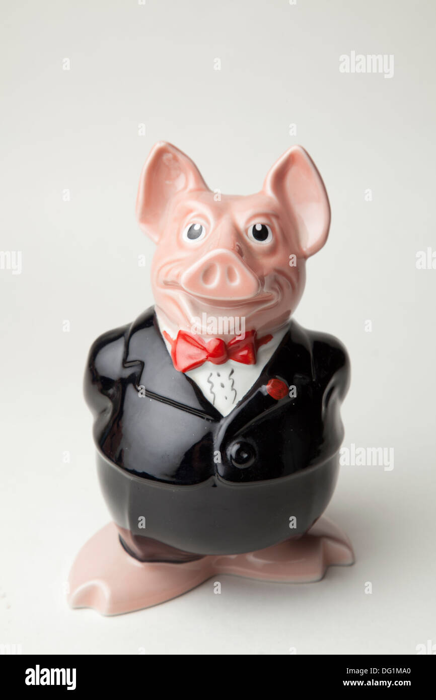 Sir Nathaniel Westminster, Natwest piggy bank Stock Photo Alamy