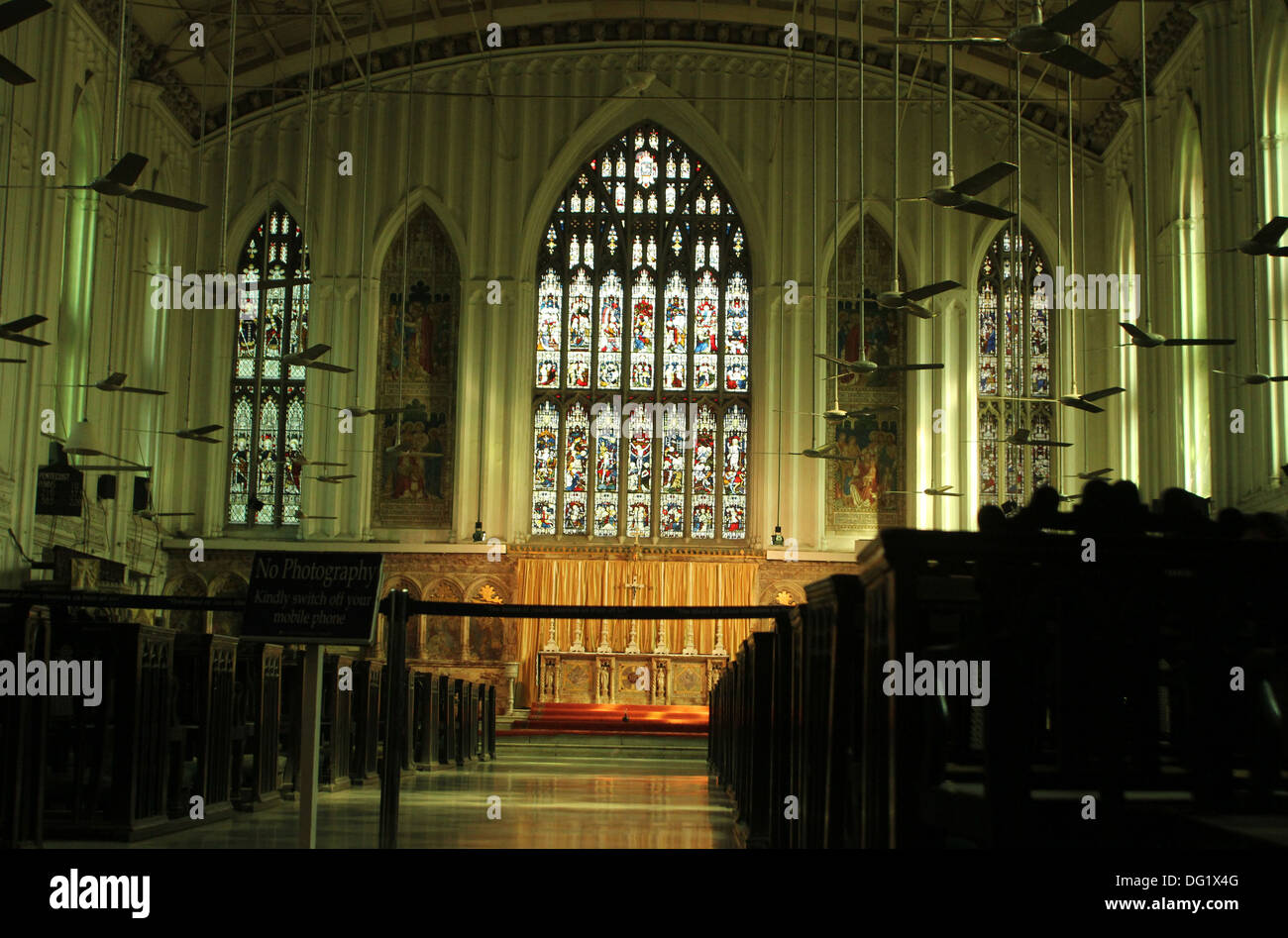 St Paul S Cathedral Kolkata Stock Photo 61508064 Alamy