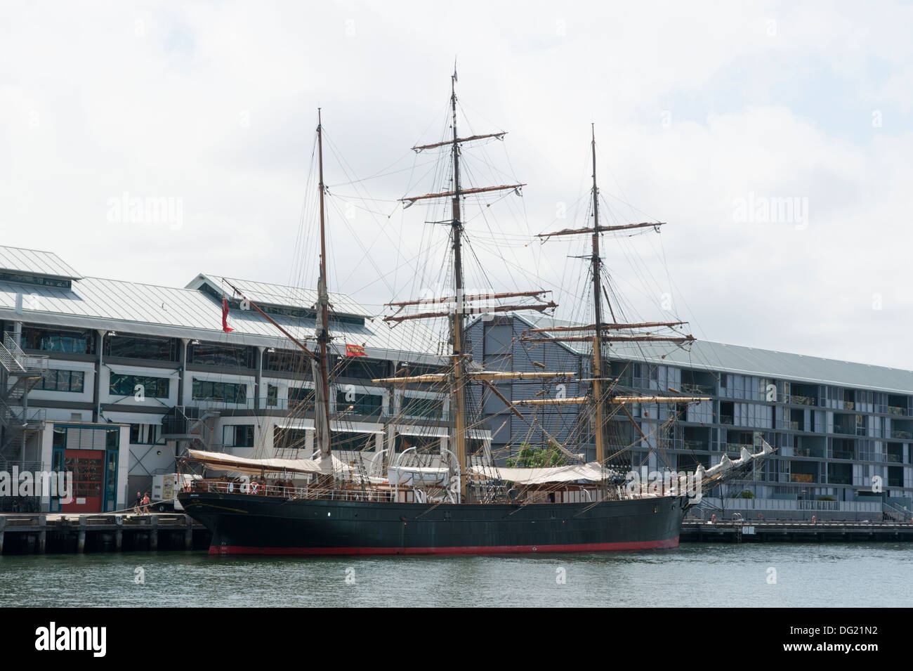 Tall ship "James Craig" at Darling Harbour in Sydney Stock Photo Alamy