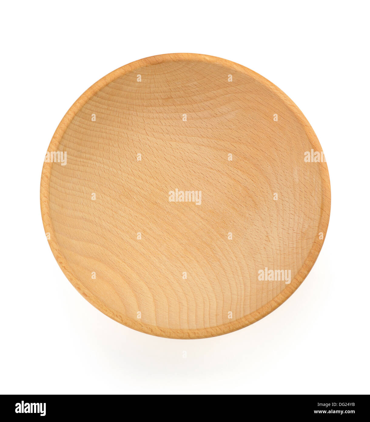 empty plate isolated on white background Stock Photo - Alamy