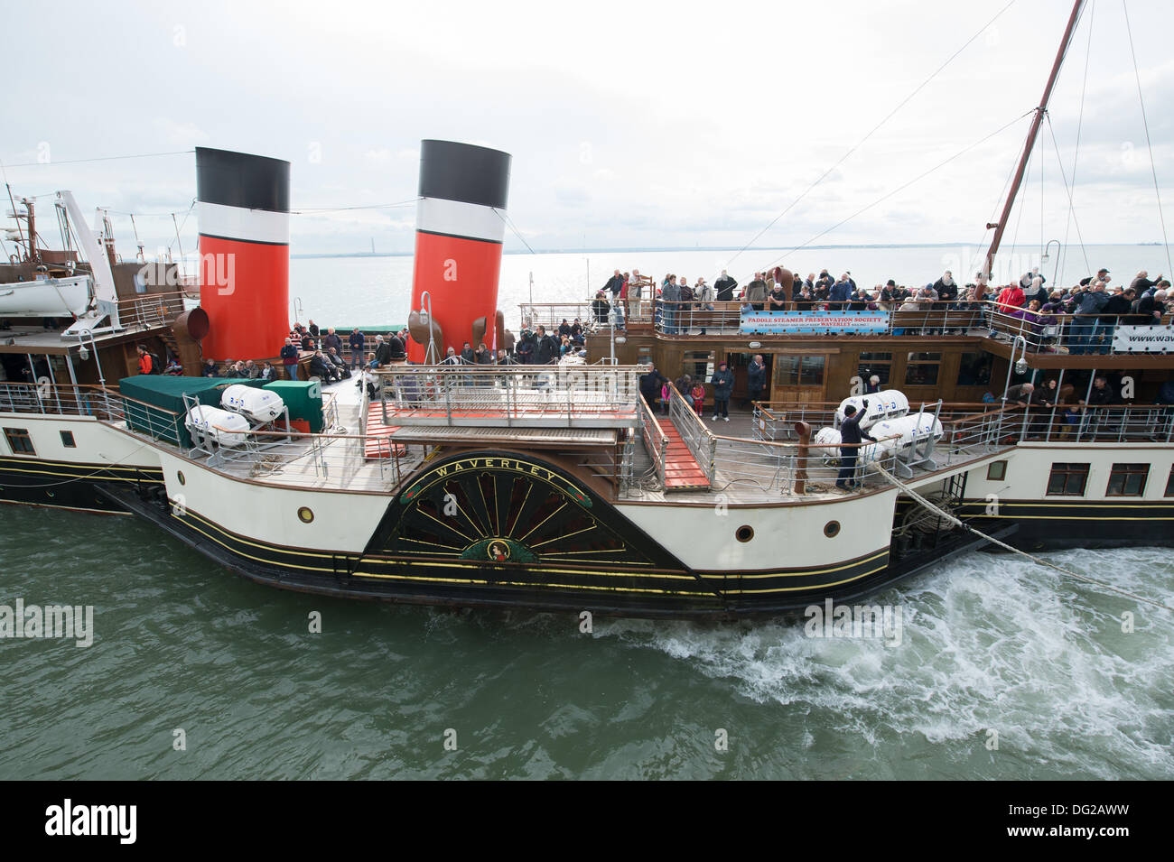 Ocean Going Paddle Steamer High Resolution Stock Photography and Images