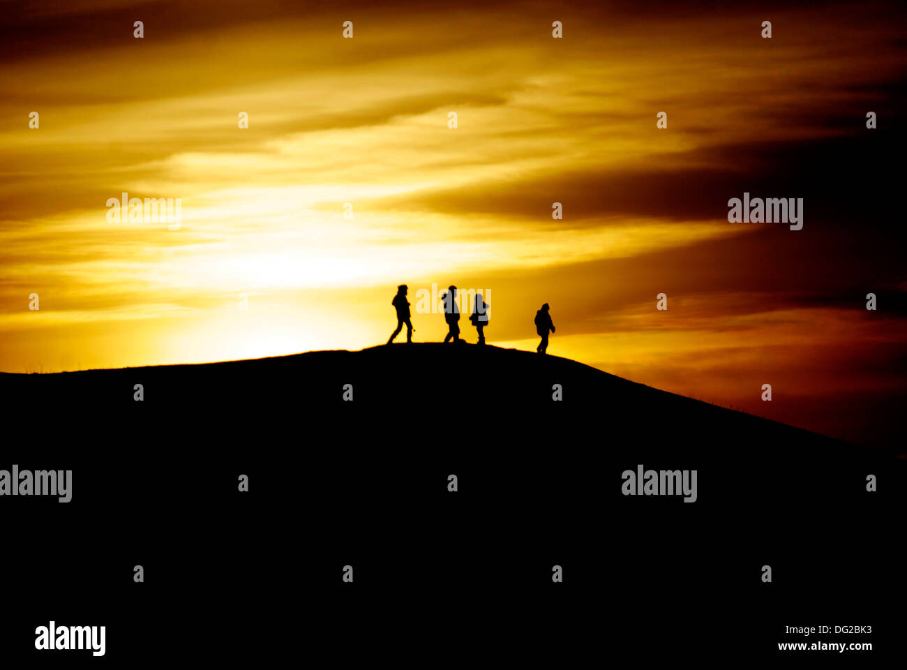 Silhouetted figure hi-res stock photography and images - Alamy
