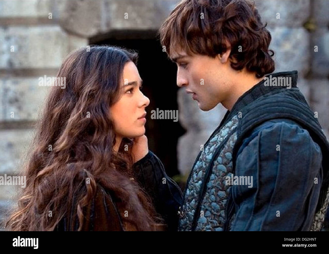 ROMEO AND JULIET  2013 Amber Entertainment film with Hailee Steinfeld and Douglas Booth Stock Photo