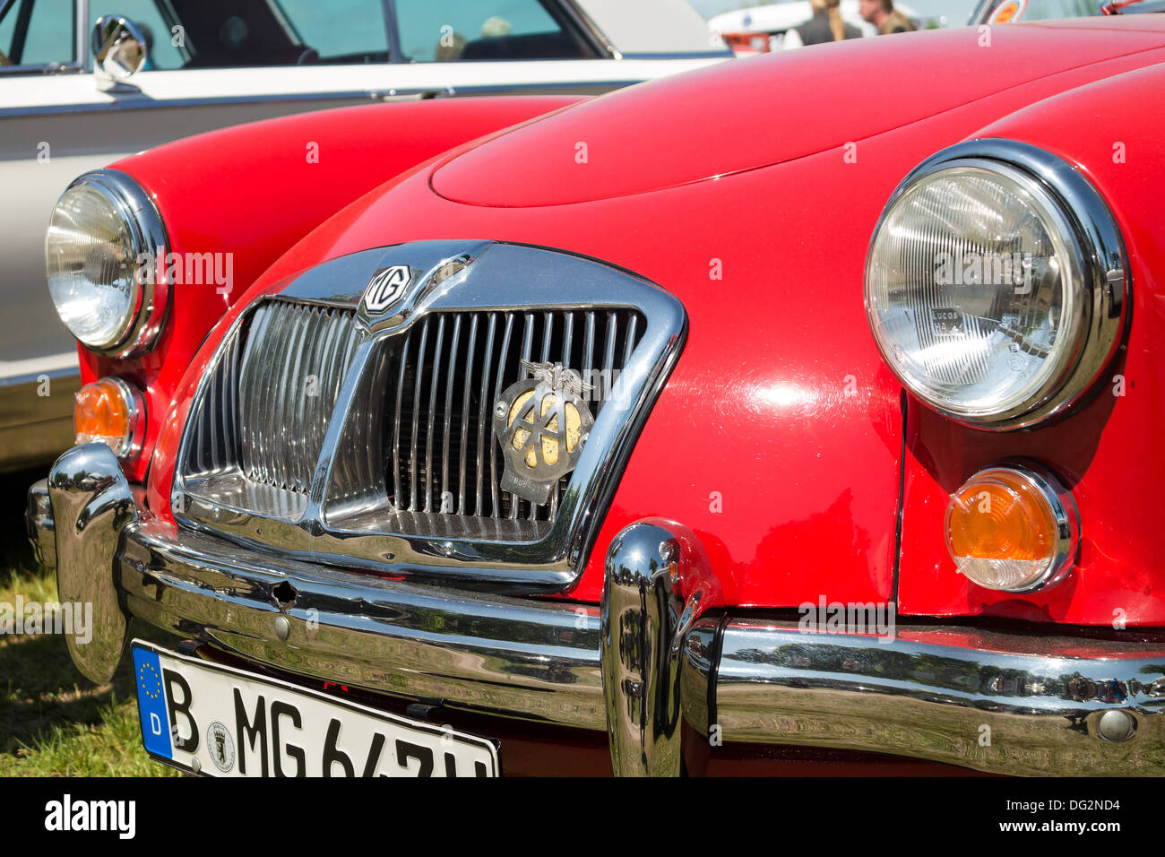 British sports car MG A 1600 Mark II Stock Photo Alamy