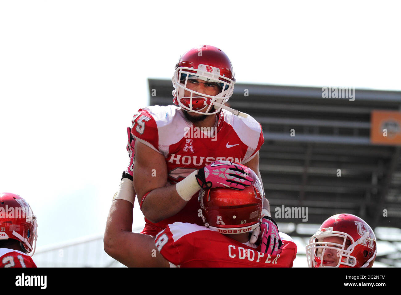 Houston, Texas, USA. 12th Oct, 2013. OCT 12 2013: Houston Cougars ...