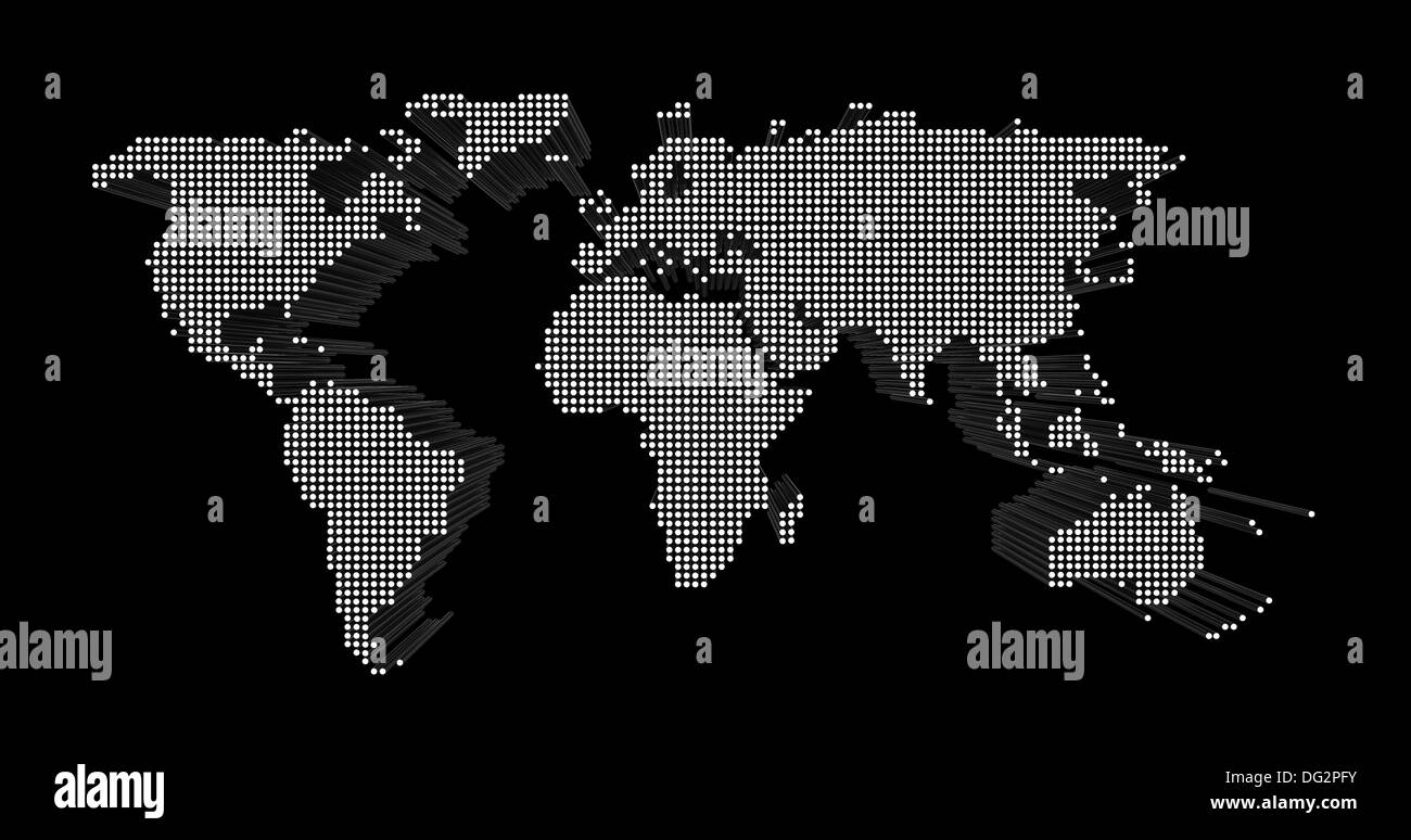 world map Stock Photo