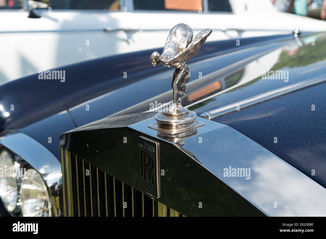 The emblem of Rolls-Royce, Spirit of Ecstasy Stock Photo