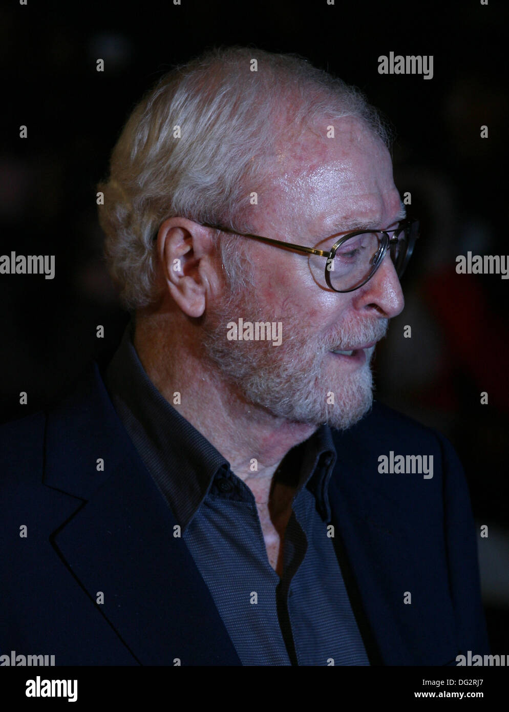 London, UK, 12th October 2013. Michael Caine attends a screening of 'The Double' during the 57th BFI London Film Festival at Ode Stock Photo