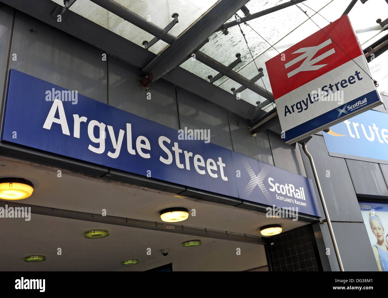 Glasgow Argyle Street, Scotrail railway Station ,Glasgow Scotland UK Stock Photo