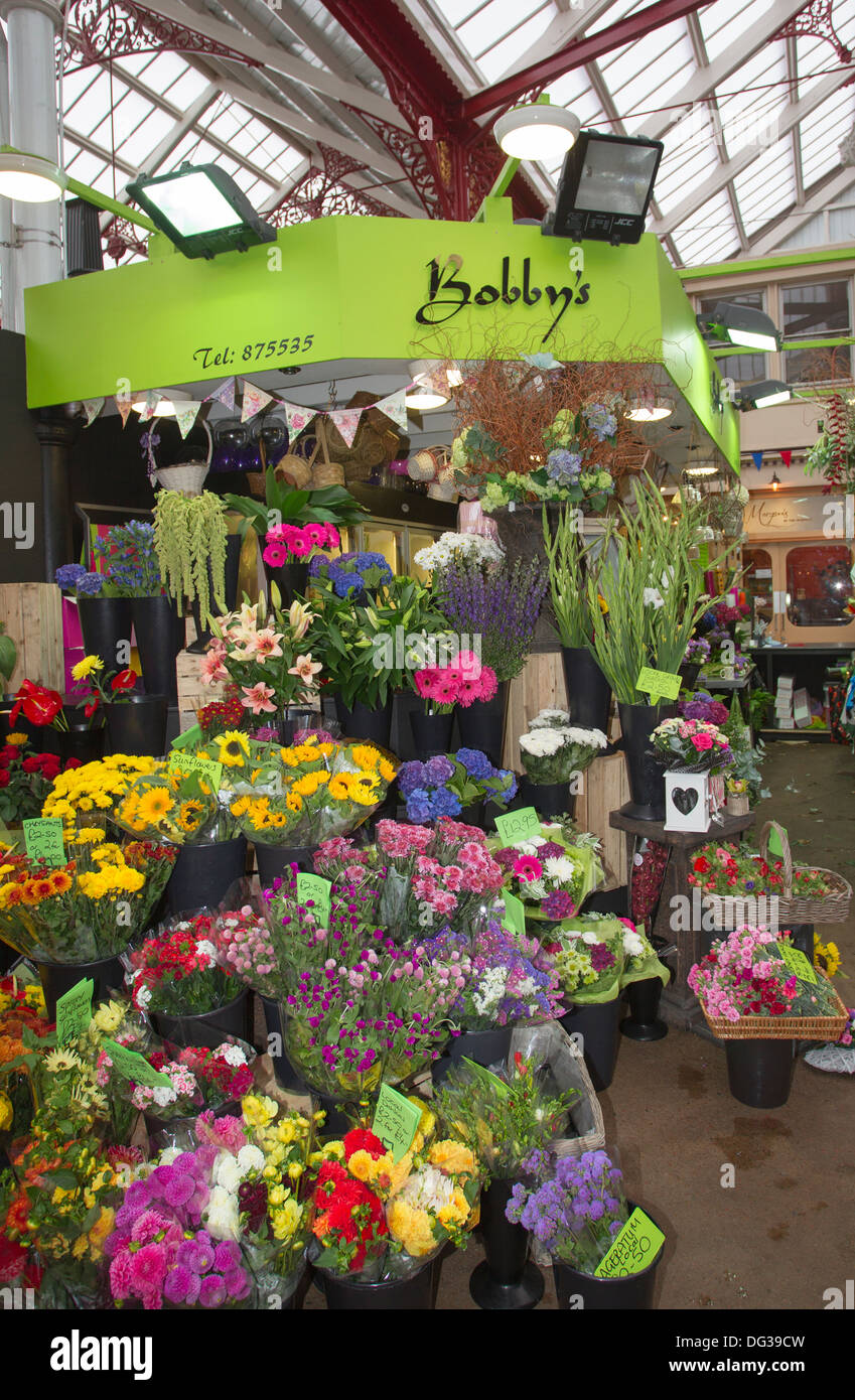 The Central Market, St Helier Stock Photo Alamy