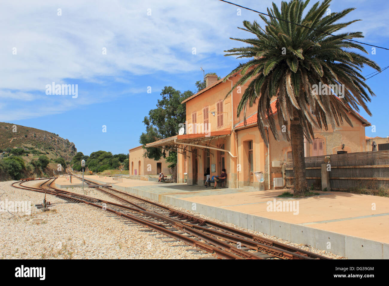 Corsica railway hi-res stock photography and images - Alamy