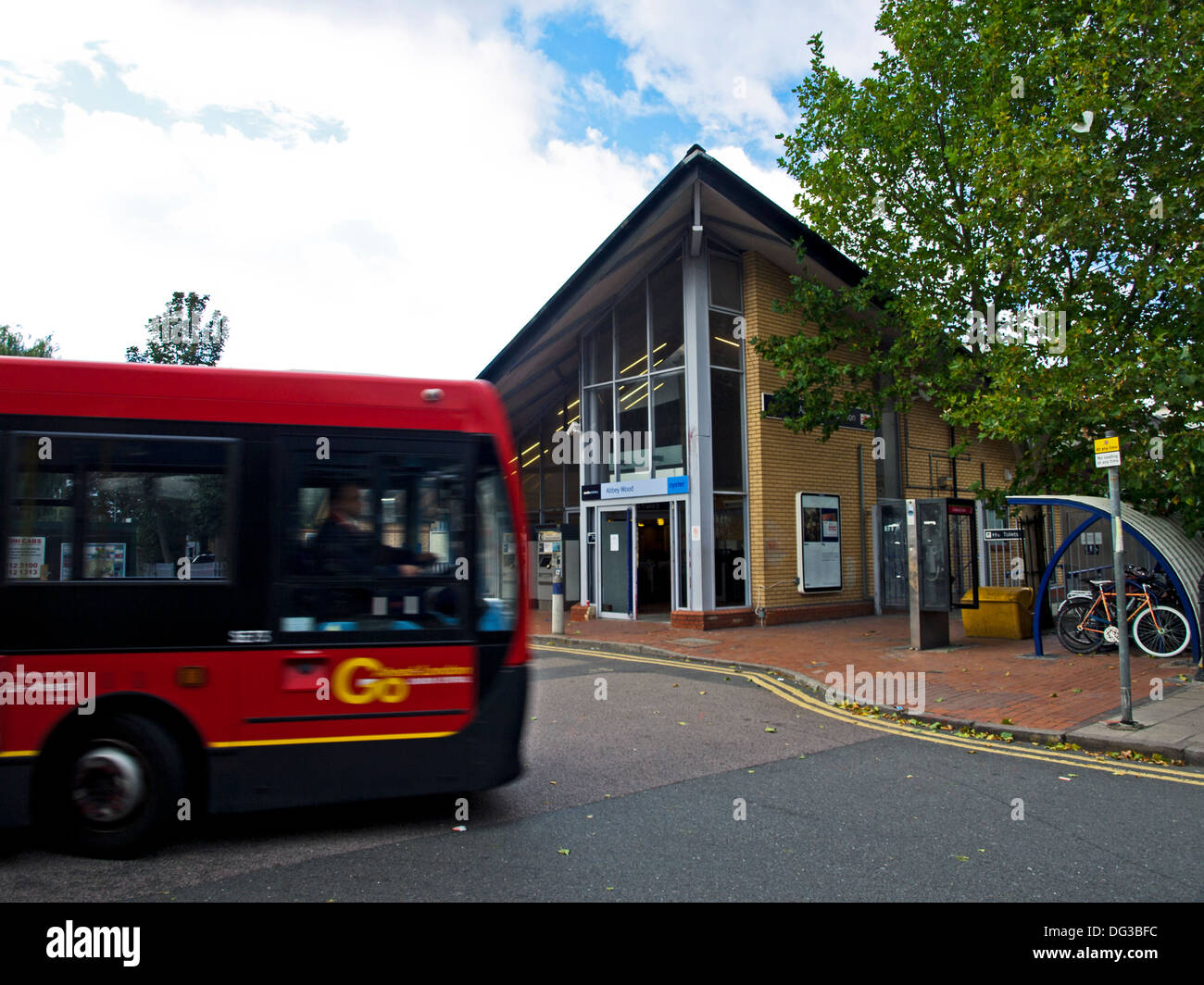 Abbey Wood Train Station, London, England, United Kingdom Stock Photo