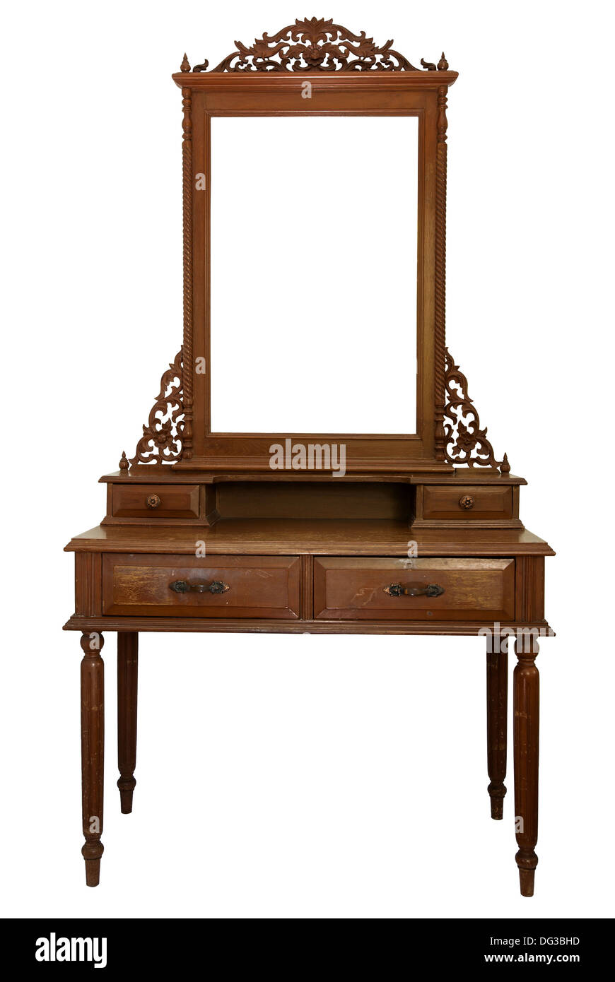 Antique Dressing Table Stock Photo Alamy