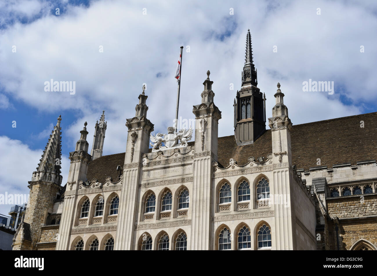 Guildhall building, City of London, England, United Kingdom Stock Photo ...