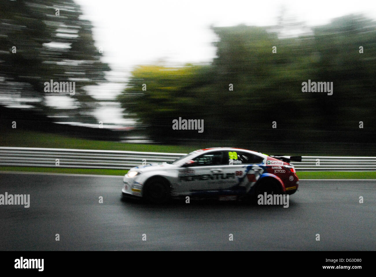 Brands Hatch Race Circuit, Kent, UK. 13th Oct, 2013. Action from the ...