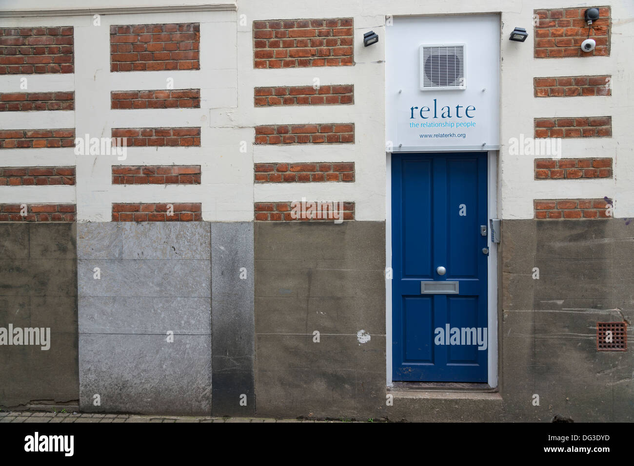 The Relate relationship counseling service office at Richmond Richmond upon Thames Stock Photo