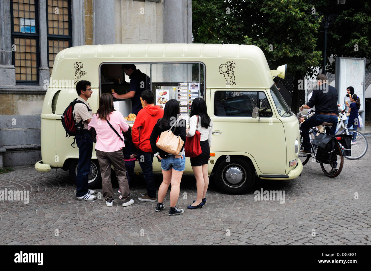 ice cream camper van