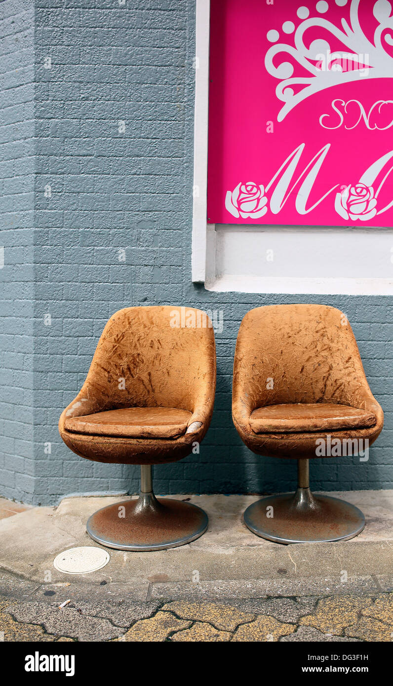 two old chairs Stock Photo Alamy
