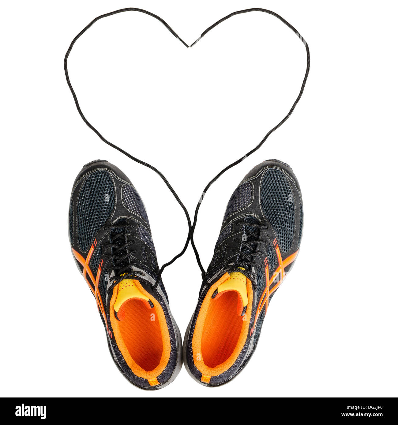 Pig Heart Pattern Print Pattern Print Black Sneaker Shoes For Men Women main image 1