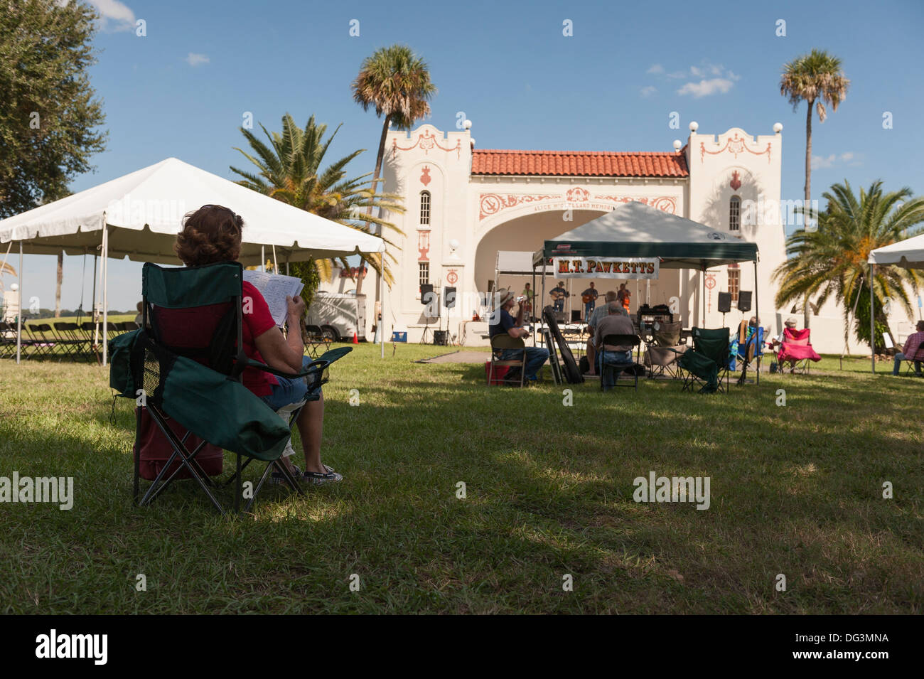 16th Annual Folk Festival 2013 Eustis, Florida Stock Photo