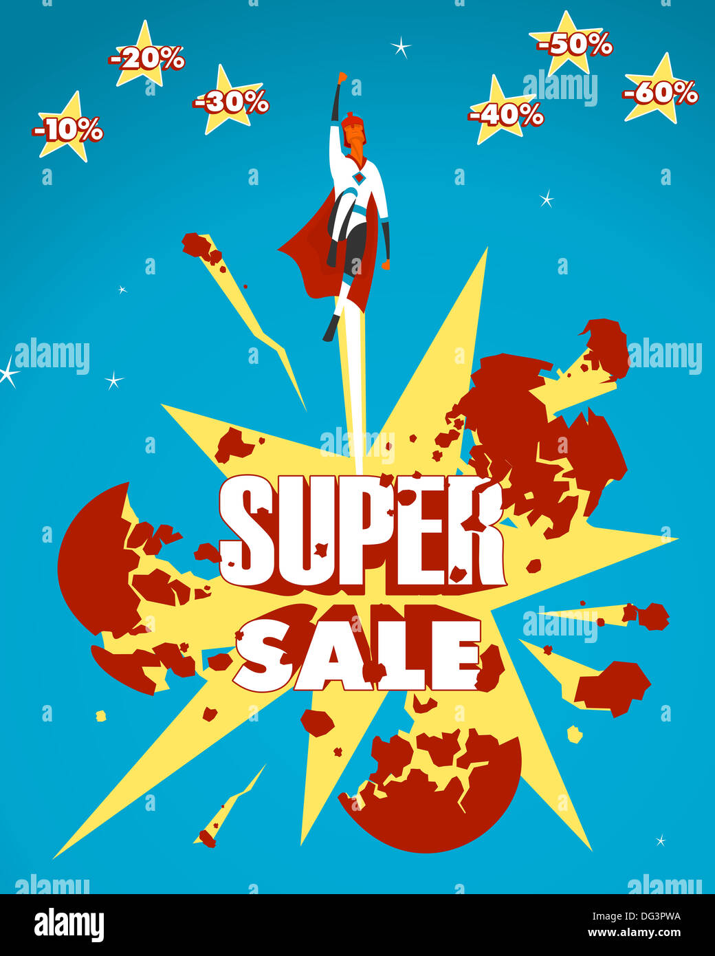 Super sale Stock Photo