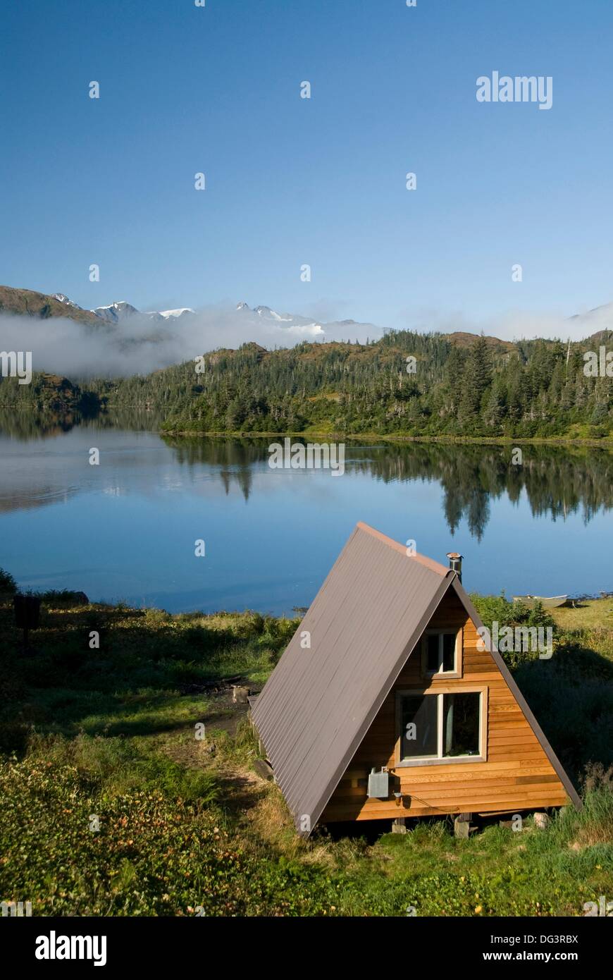 Forest Service Cabin Stock Photos Forest Service Cabin Stock