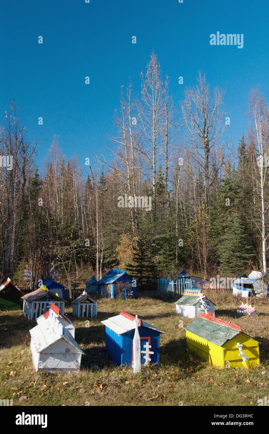 Eklutna cemetery hires stock photography and images Alamy