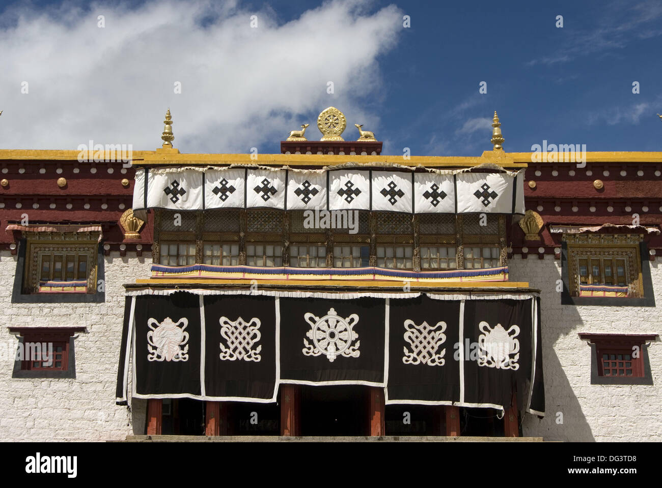 Chode monastery, Litang, Sichuan, China Stock Photo - Alamy