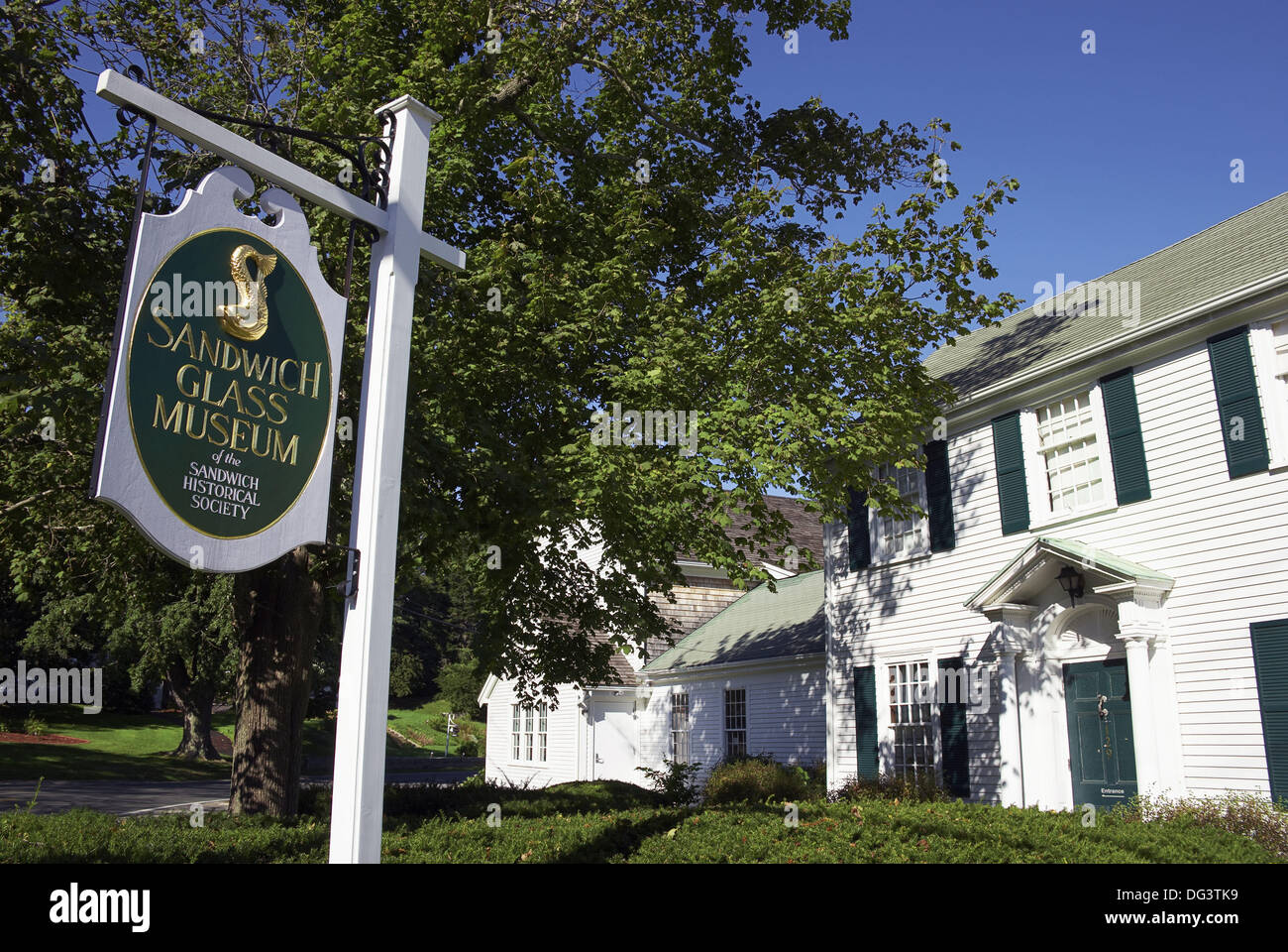 Sandwich Glass Museum, Sandwich, Cape Cod, Massachusetts, USA