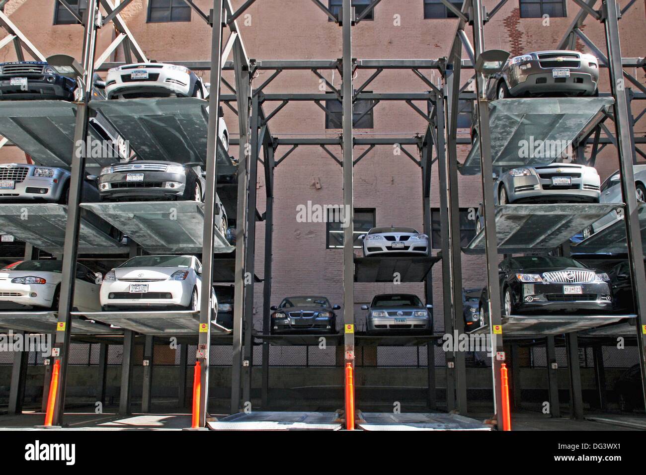 parking, Soho, New York, USA Stock Photo Alamy