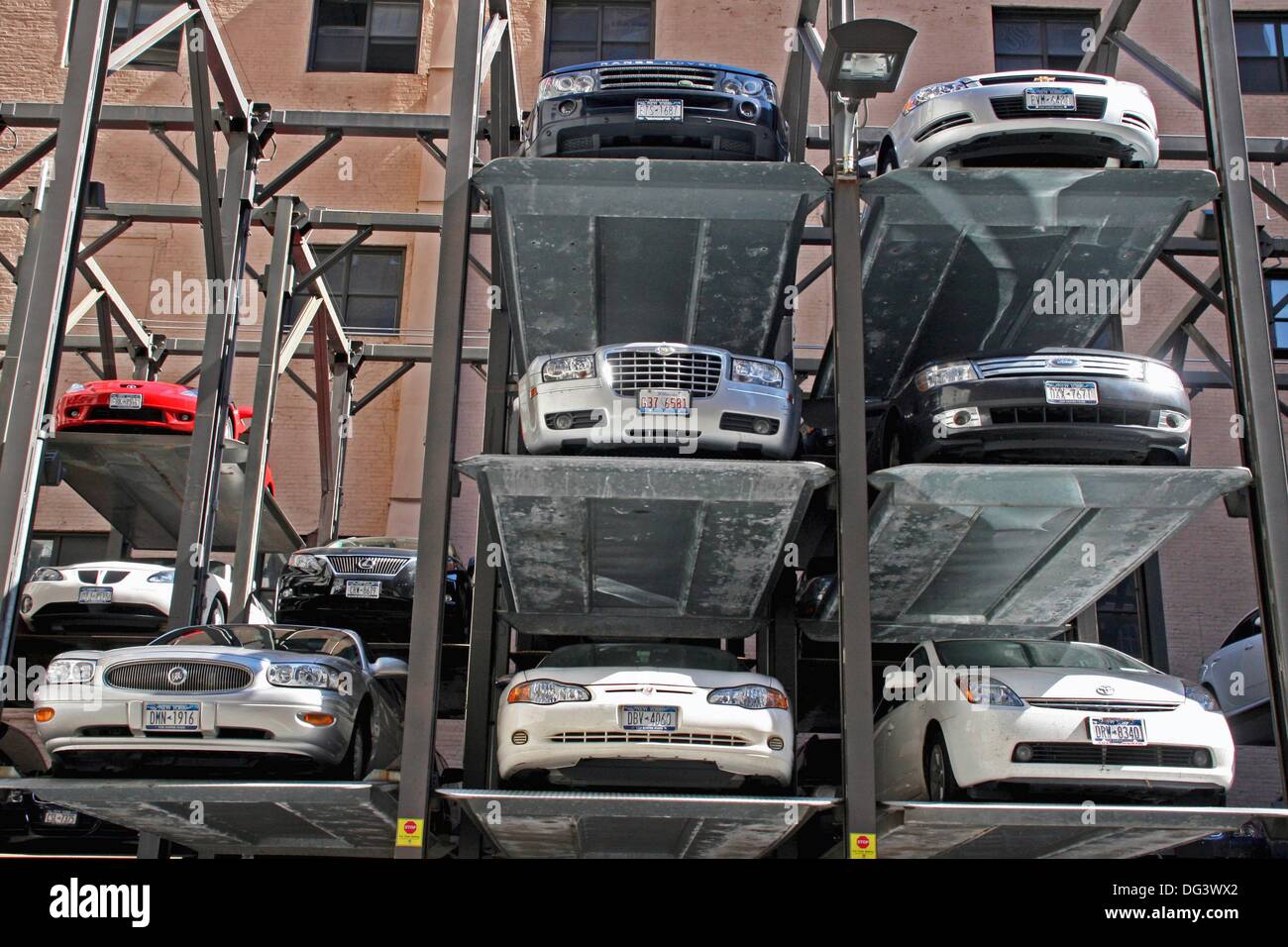 parking, Soho, New York, USA Stock Photo Alamy