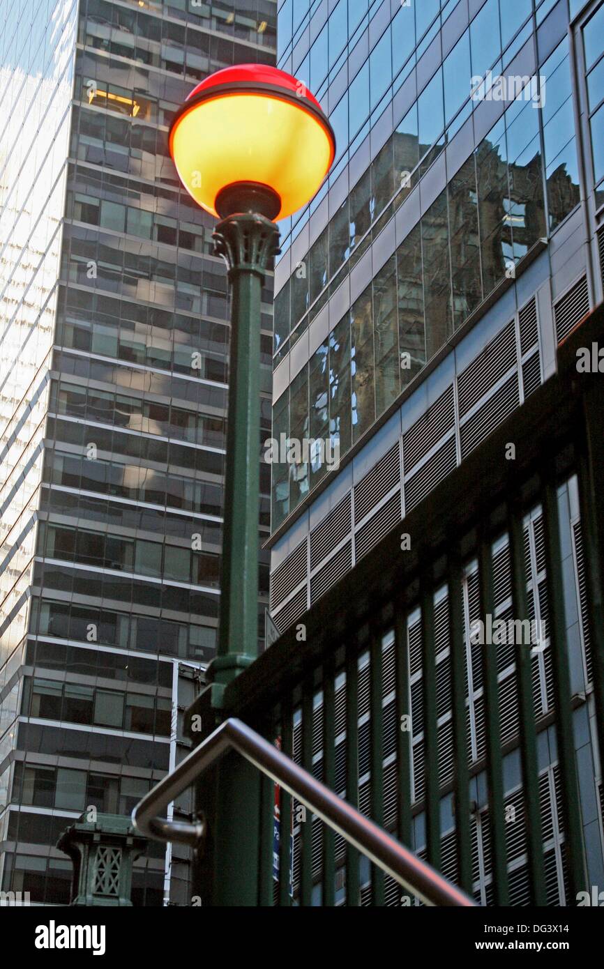 streetlight, New York, USA Stock Photo Alamy