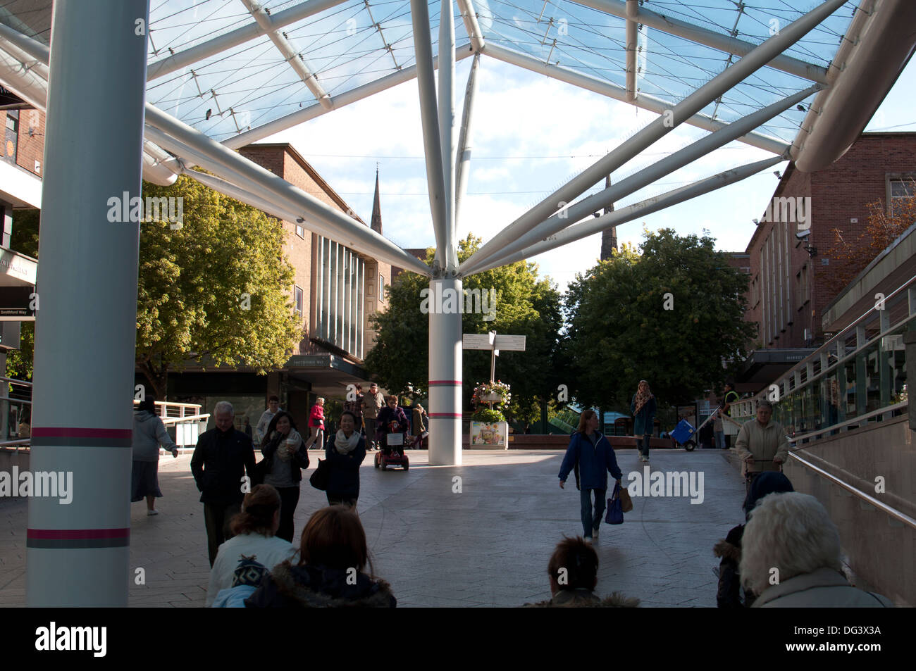 The Lower Precinct, Coventry, UK Stock Photo Alamy