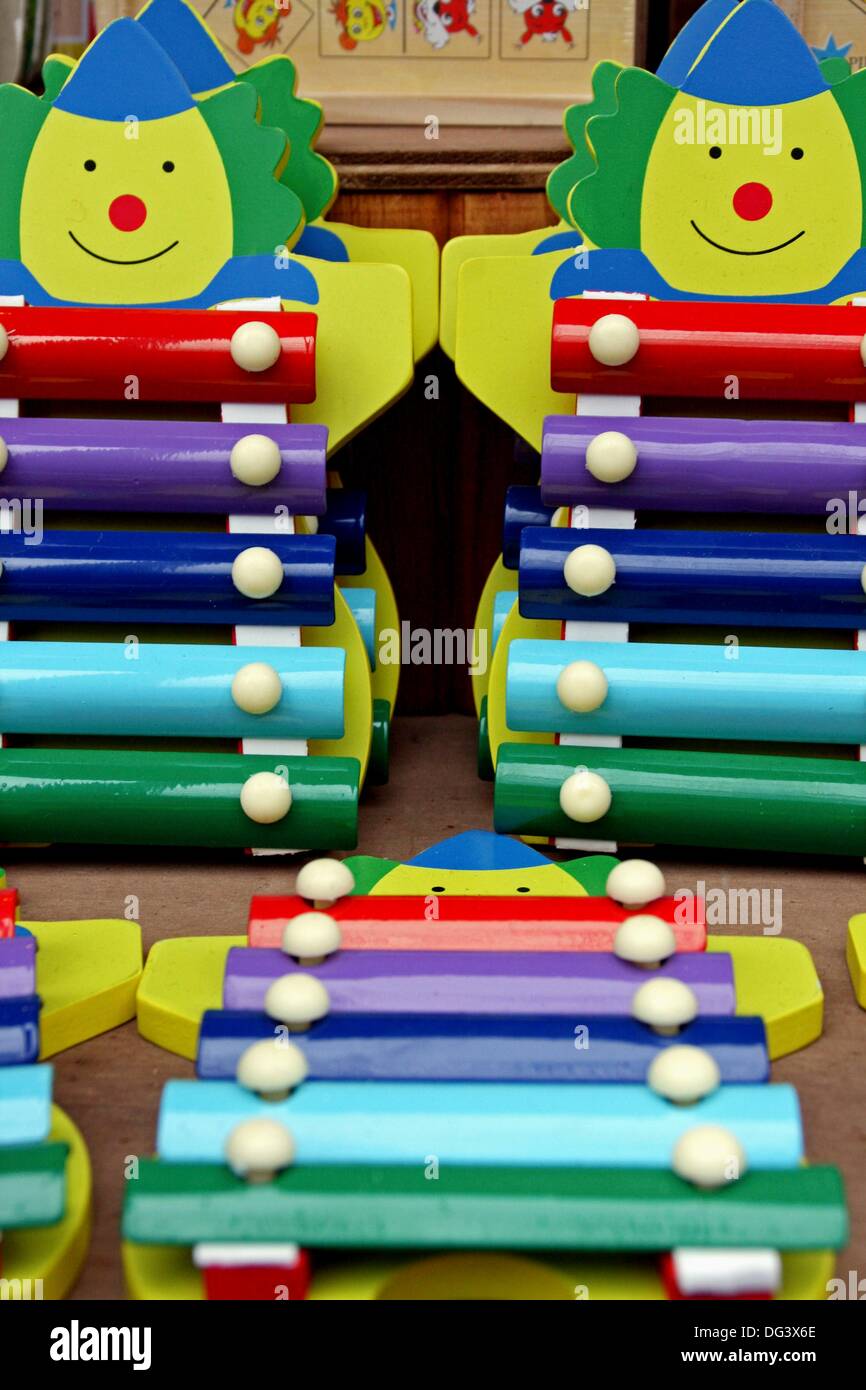wooden xylophones for kids Stock Photo Alamy