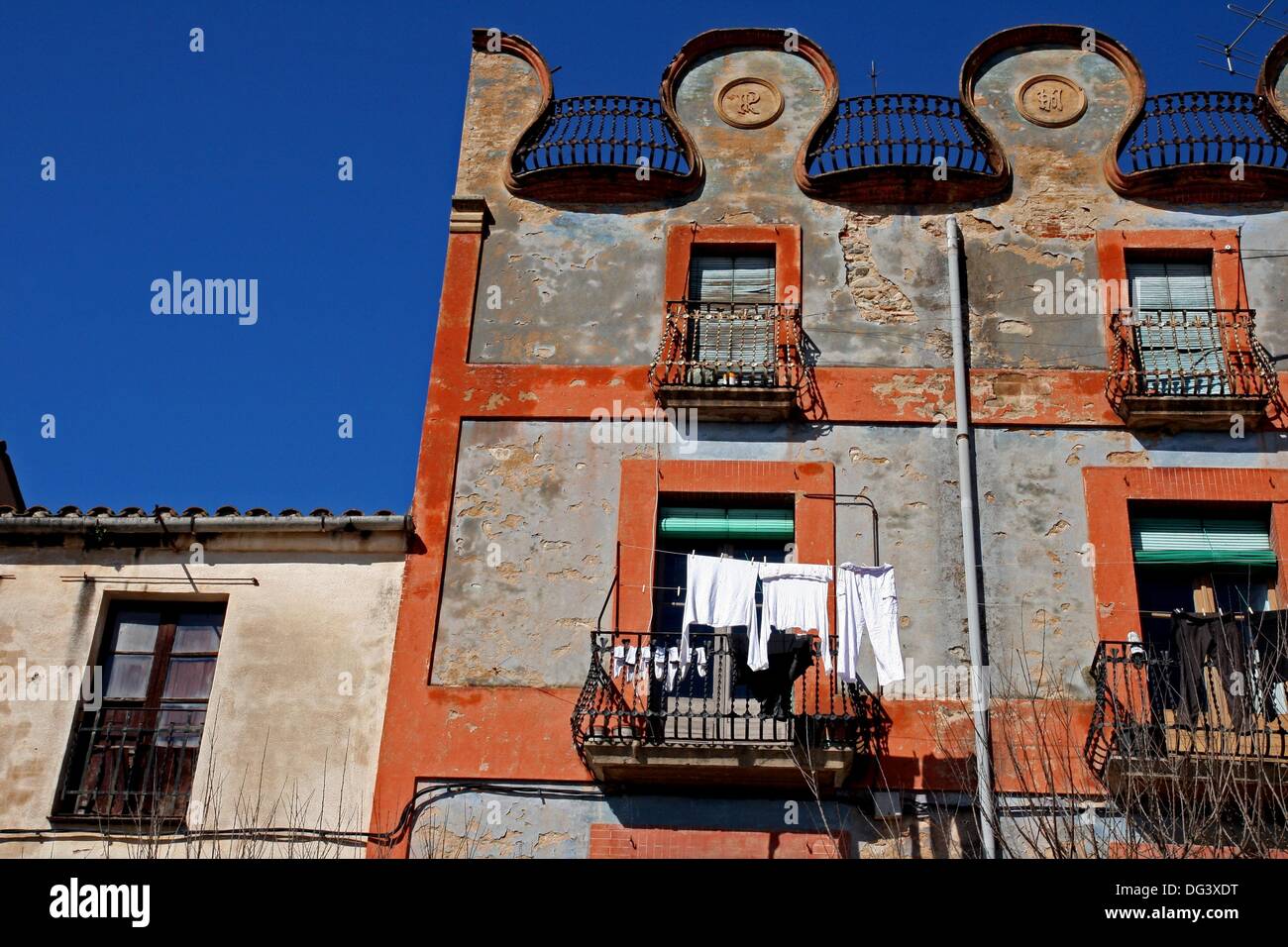 housing, Angles, Girona, Catalonia, Spain Stock Photo Alamy
