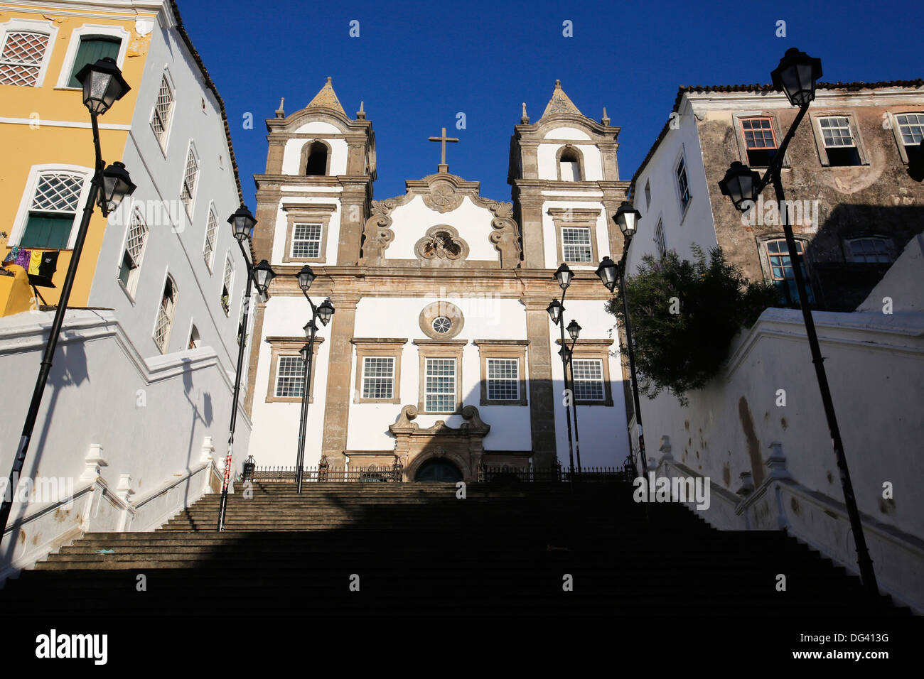 Santissimo Sacrament do Passo's church, Salvador, Bahia, Brazil, South America Stock Photo