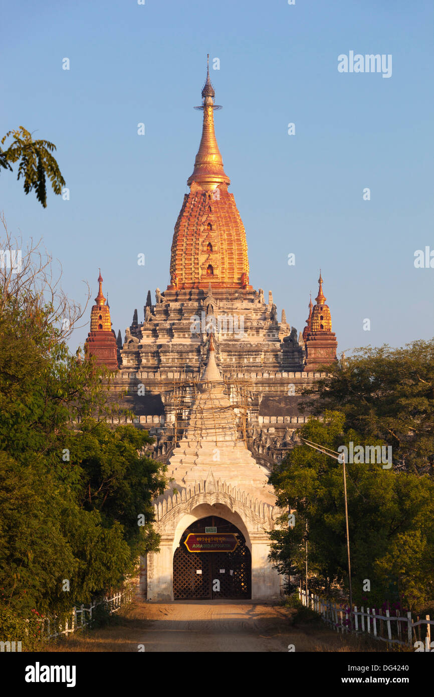 Ananda Temple, Bagan (Pagan), Central Myanmar, Myanmar (Burma), Asia Stock Photo