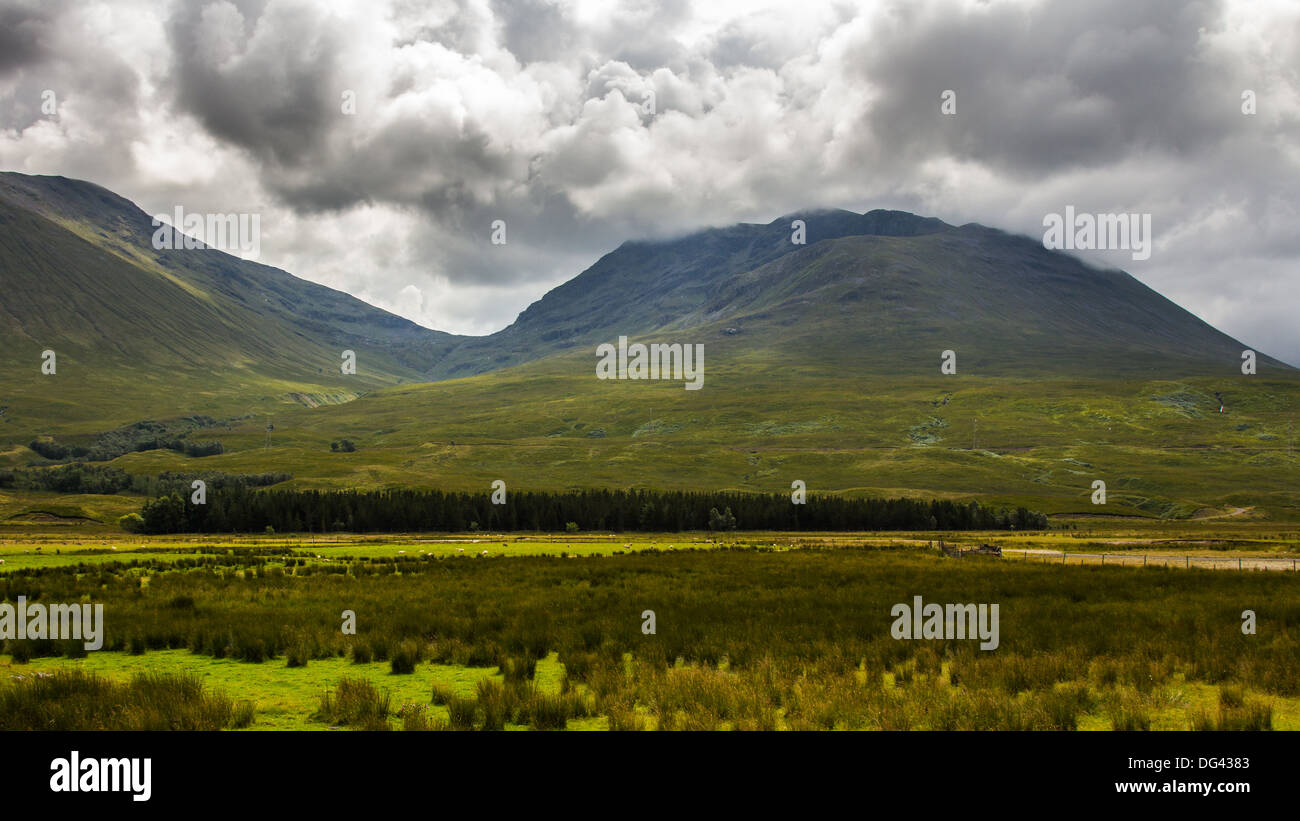 scotish highlands Stock Photo