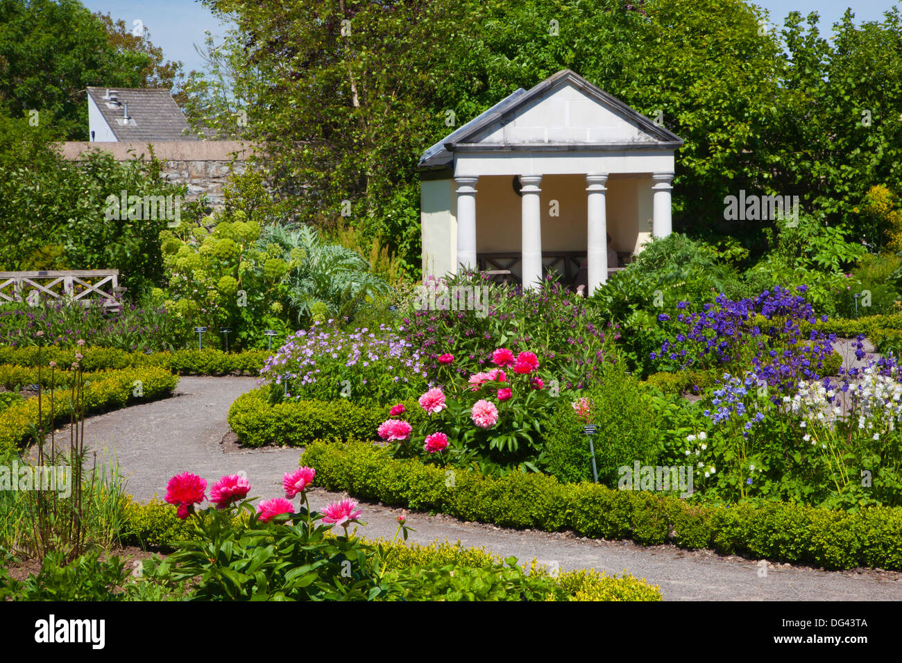 Physic Garden, Cowbridge, Vale of Glamorgan, Wales, United Kingdom, Europe Stock Photo