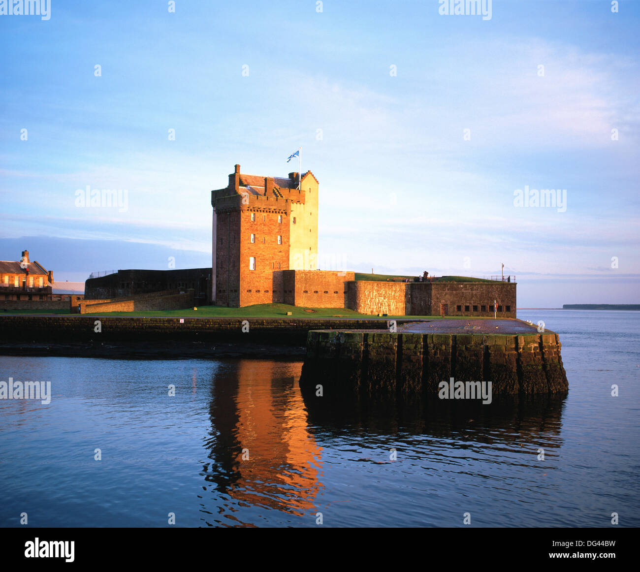 Broughty Ferry Castle, near Dundee. Angus. Scotland Stock Photo Alamy