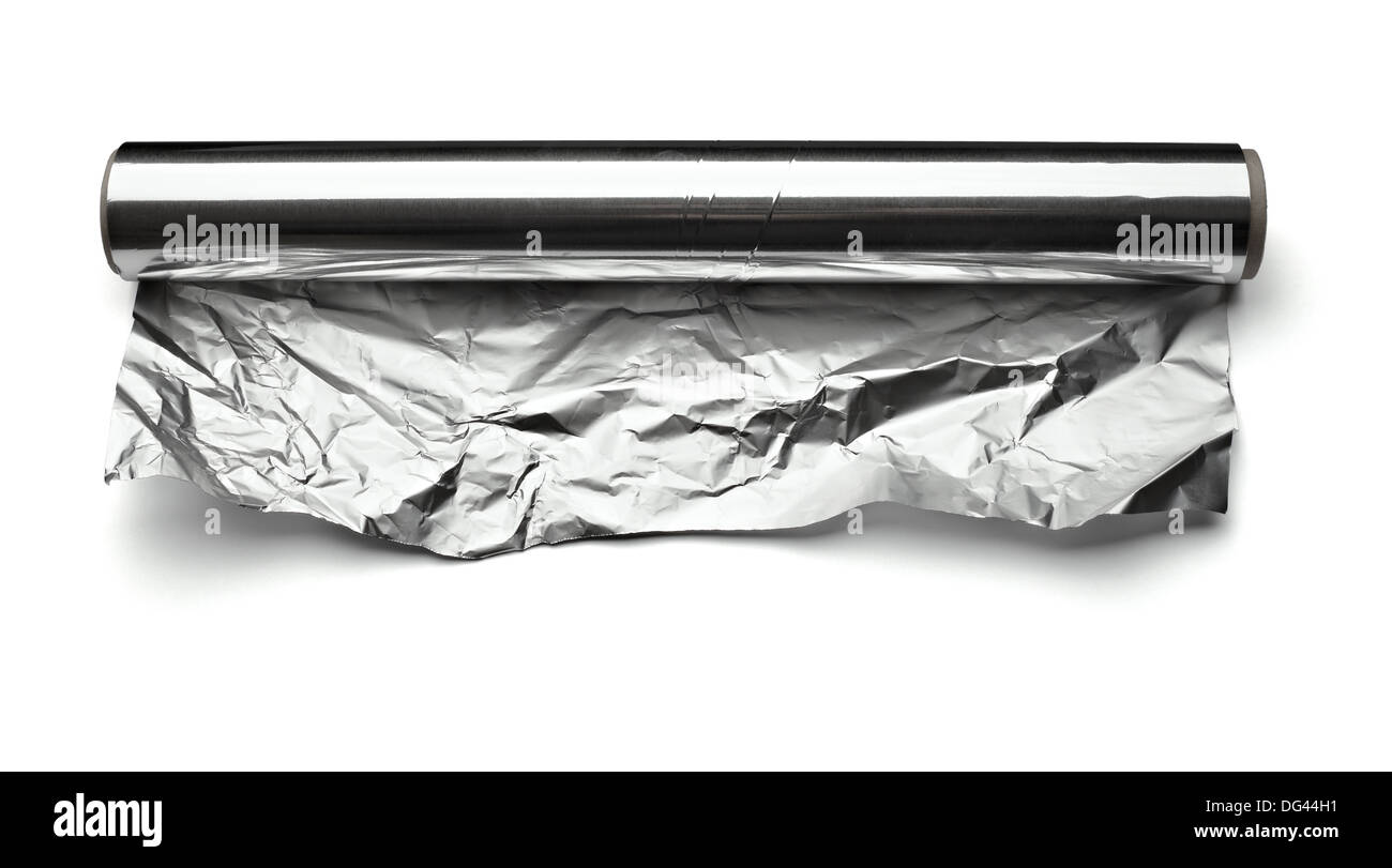 aluminum foil Stock Photo