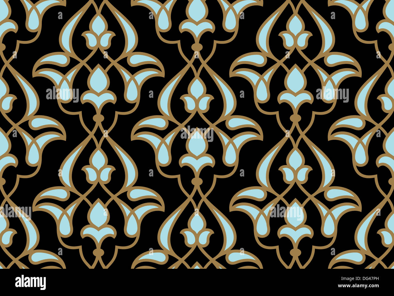 Arabic Seamless Pattern Stock Photo - Alamy