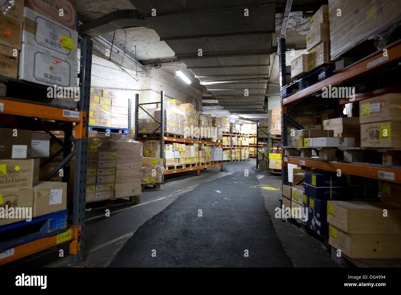 Octavian Vaults, Corsham Cellars a fine wine storage facility on the