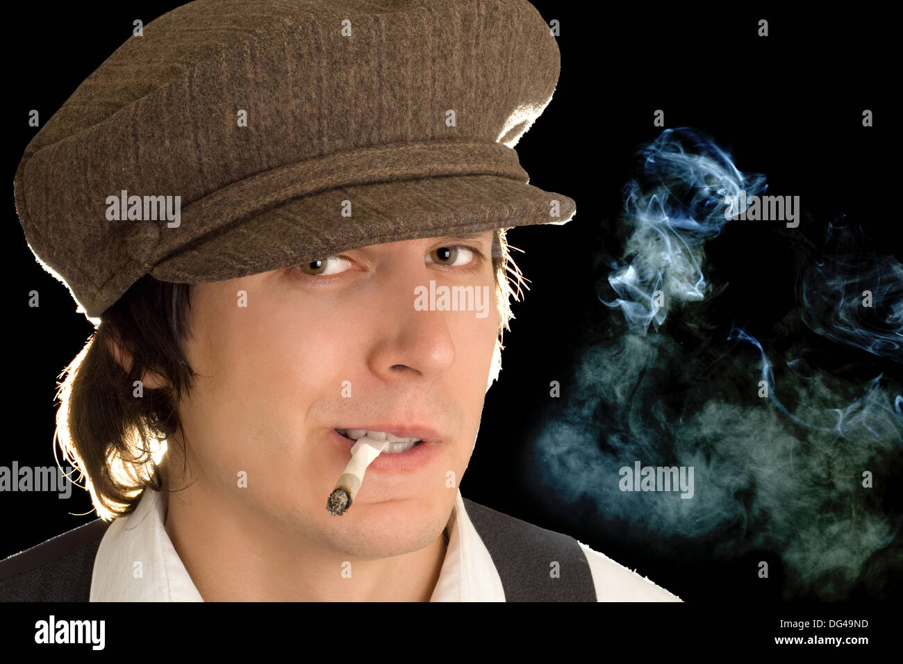 actor cigarette pro Actor Andy Garcia puffs on a cigar at the 3M Celebrity Challenge in the  prelude to