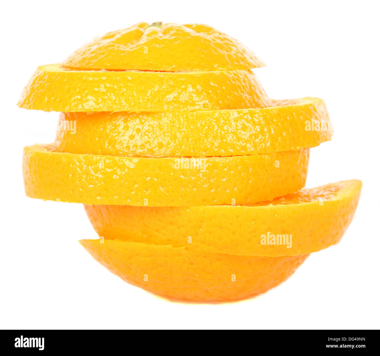 Orange fruit cut hires stock photography and images Alamy